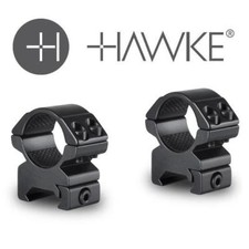 Hawke Match Ring Mounts Weaver 1 Inch Medium Scope Mount Double Screw