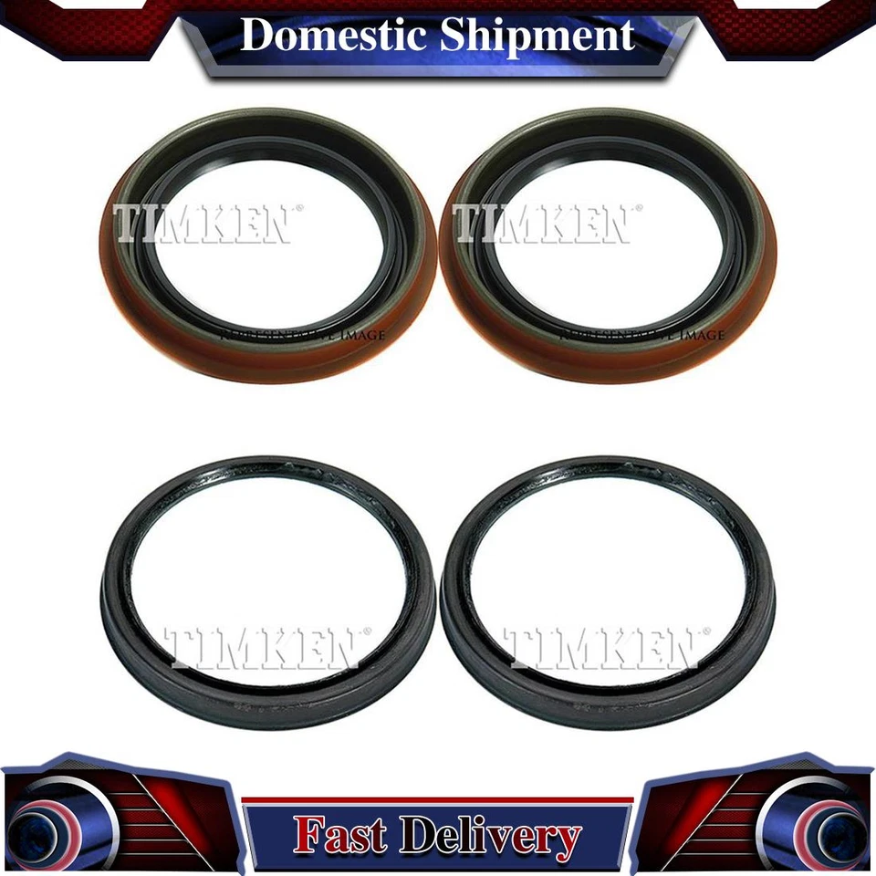 Sello de rueda exterior delantera interior delantera Timken 4 X para Toyota Sequoia 2001-2007 Foto 1 de 4