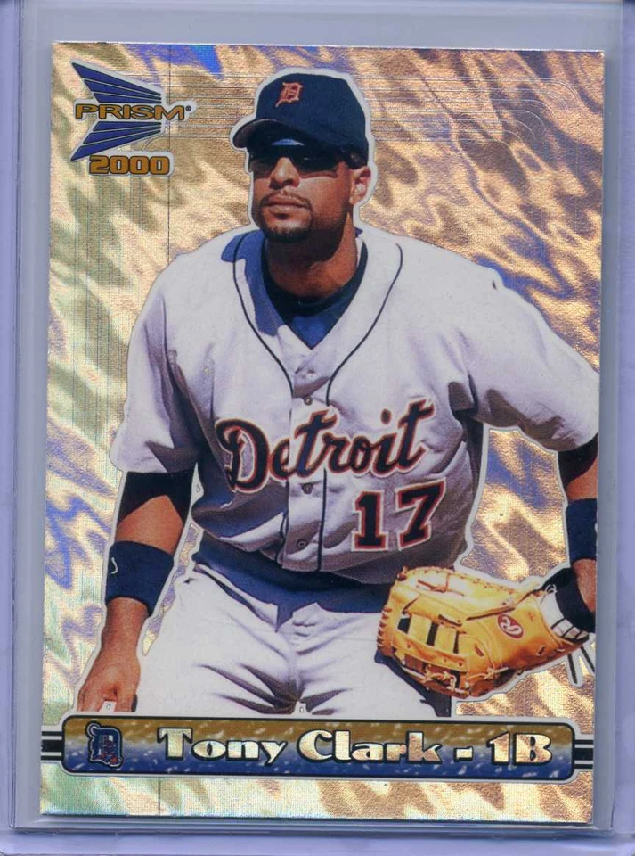 Tony Clark 2000 Pacific Prism Sheen - 1 de 448 - Tigres Foto 1 de 1