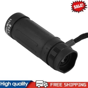 8x21 Red Film Telescope Rubber Housing Mini HD Monocular for Outdoor Activities - Picture 1 of 10