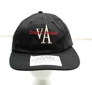 Chincoteague Virginia Black Cotton Twill Casual Souvenir Baseball Hat - Picture 1 of 6