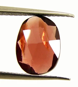 Piedra preciosa suelta granate rojo natural de 2,30 quilates corte rosa alambre envoltura piedra - 64780 - Imagen 1 de 5