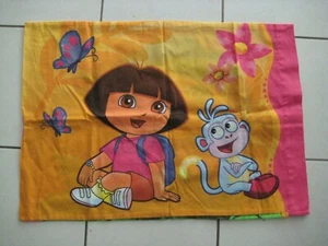 Dora the Explorer Pillowcase Double Sided Colorful Flower Monkey Boots - Picture 1 of 2