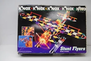 K'nex Stunt Flyers Set 472 pc Builds 2 Models Toy 13022 - Picture 1 of 2