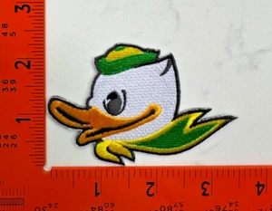 University of Oregon Ducks Patch – Puddles Mascot Embroidered Iron-On Sew-On Log - Picture 1 of 1