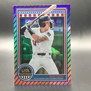 WILL BRICK 2025 USA Stars & Stripes STRIPES NTDP - Picture 1 of 2