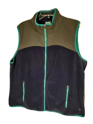 Chaleco HEAD Talla 1X Polar Mujer Calidad Cremallera Completa Carcasa Suave Bolsillos con Cremallera Negro * Foto 1 de 4