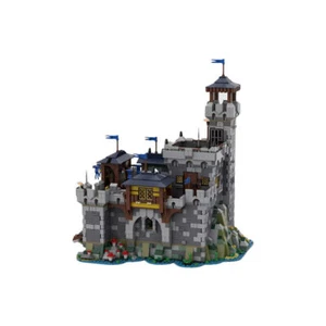 MOC Building Medieval Fortress Medieval Castle 3028 Pcs Building Toys & Blocks - Picture 1 of 7