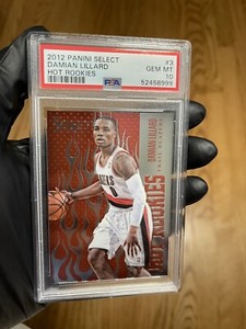 2012 Select Hot Rookies Damian Lillard PSA 10