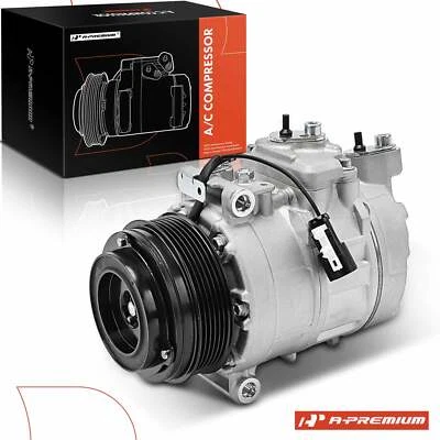A/C Compressor with Clutch PXV16 Style for Land Rover Range Rover 2006 2007-2009 - Image 1 of 4