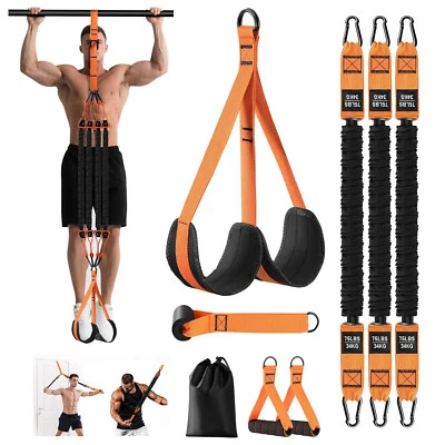 Adjustable Pull Up Assistance Bands Gym Equipment Heavy Duty Resistance Band Kit - image 1 of 4
