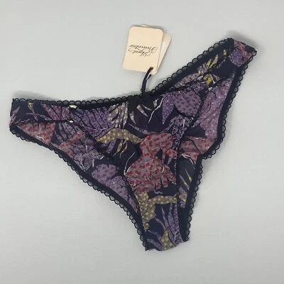 Agent Provocateur Riva Multi Silk Brief AP2 Small NWT - Image 1 of 4