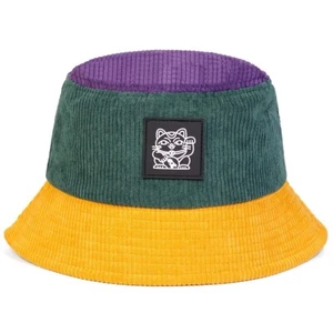 Cute Corduroy Cat Bucket Hats Men Women Fisherman Hat Spring Summer - Picture 1 of 3