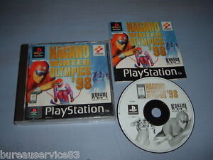 NAGANO WINTER OLYMPICS 98 PS1/PS2 COMPLET (envoi suivi)