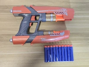 Nerf Gun Guardians Of The Galaxy Star Lord Quad Blaster Pistol + Bullets (2014) - Picture 1 of 9