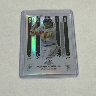 2022 Topps Chrome Ronald Acuna Jr. New Classics #NC-3 Braves - Image 1 of 2