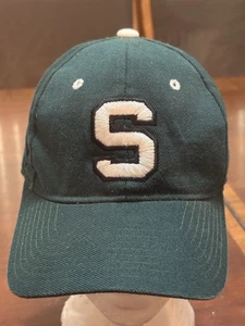 Michigan State Spartans Collegiate Hat Zephyr Cap Fitted Sz 7 1/8 Big Ten - Picture 1 of 5