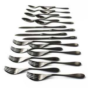 Black Matte Titanium Coated Stainless 20-Piece Set - Bild 1 von 6