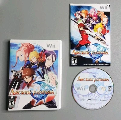 ARC RISE FANTASIA for Nintendo Wii (2010) CIB  Complete! *TESTED* - Image 1 of 4