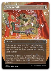 Path to Exile (Borderless) #626 (NM) Commander Masters CMM Magic MTG - Picture 1 of 2