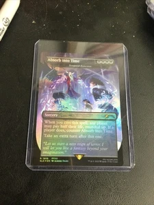 Magic The Gathering MTG - Absorb Into Time FOIL - Final Fantasy Secret Lair EN - Bild 1 von 6
