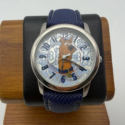 Reloj Armitron Scooby Doo Vintage Banda Azul Resistente al Agua Hannah Barbera Foto 1 de 4
