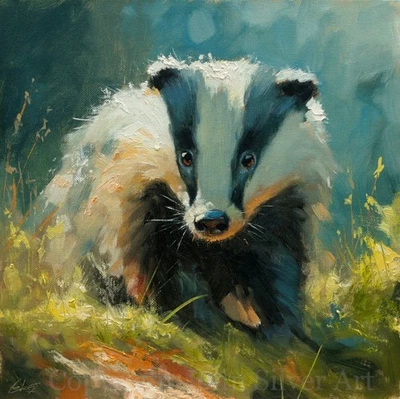 RETRATO DE TEJÓN BELLAS ARTES PINTURA AL ÓLEO ORIGINAL 30 x 30 cm por JOHN SILVER BA Foto 1 de 4