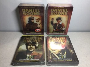 Daniel Boone Season 1-4 DVD Lot Set - All 4 Are Sealed / Brand New 1 2 3 4 - Picture 1 of 2