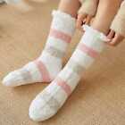 Socks Knit Ladies Warm Lined Fuzzy Slipper Socks Winter Thicken Indoor