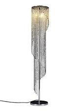 Surpars House Silver Crystal Floor Lamp S Shape Chrome Finish 2day Delivery