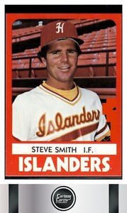 Steve Smith 1980 TCMA Hawaii Islanders #18 San Diego Padres