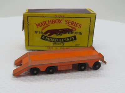 Vintage 1957 Lesney Matchbox #16 Atlantic Transporter Trailer w/Original Box - Image 1 of 4
