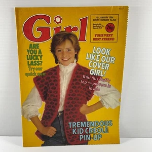Girl magazine 7th January 1984 no 152 vintage - Picture 1 of 11