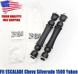 2* Front Sway Bar Link for Chevy Silverado Sierra 1500 2007-2016 Tahoe GMC Yukon - Picture 1 of 9