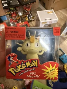 Pokemon Meowth #52 Hasbro Electronic Voice Action Figure 1998 - Picture 1 of 4