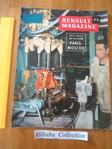 REVUE *** RENAULT MAGAZINE 13 *** AUTOMOBILE 1958 voiture auto dauphine - Picture 1 of 4