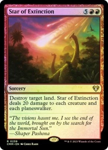 Star of Extinction FOIL - 0259 - Rare - Commander Masters CMM MTG - Imagen 1 de 1