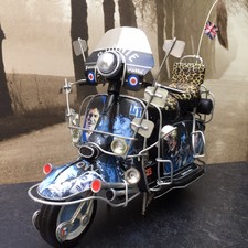 BESPOKE! TIN PLATE LAMBRETTA LI150 SPECIAL 'RONNIE WOOD' MOD 1-OFF MODEL SCOOTER