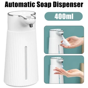 400ML Touchless Automatic Foam Liquid Soap Dispenser For Bathroom Hotel Kitchen - Picture 1 of 16