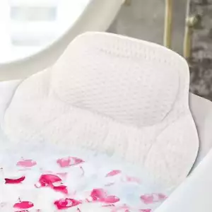 Badewannenkissen Badewanne Luxus Wannenkissen für Wanne Nacken- und Rückenstütze Kopfstütze 4D - Bild 1 von 12