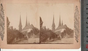 Álbum De Fotos Estéreo Formato Atípico 11X17cm 1870 SUIZA LUCERNA - Imagen 1 de 1
