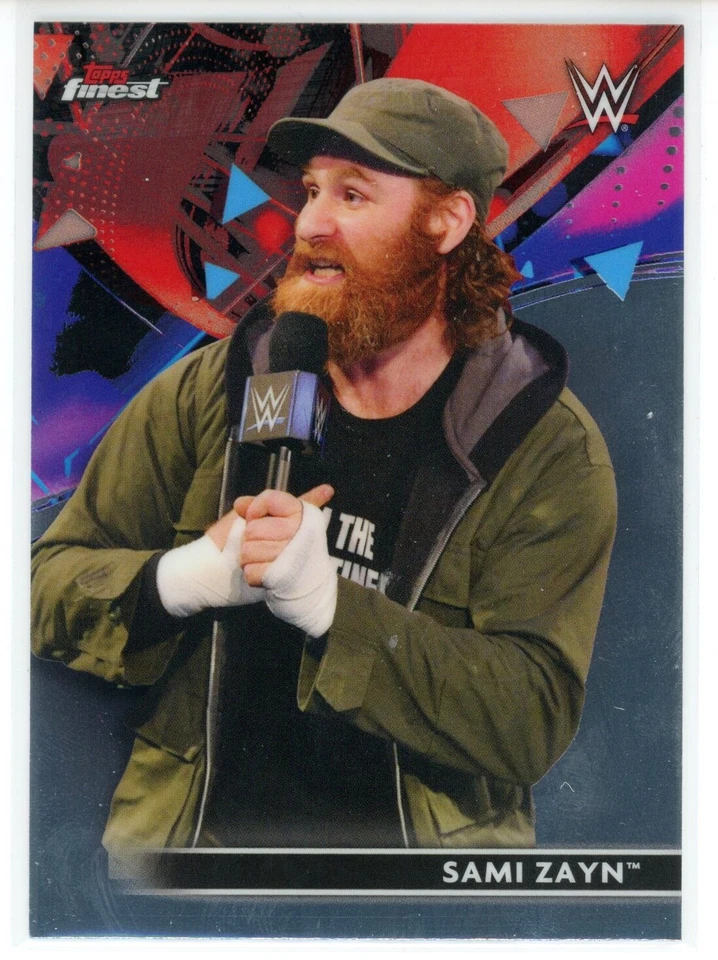 2021 Topps Finest WWE #68 Sami Zayn - Image 1 of 1