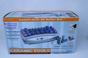 Jilbere De Paris Porcelain Ceramic Tools Series 30 Hot Rollers Curlers JBPHS30 - Picture 1 of 9