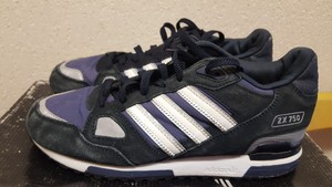 ADIDAS ORIGINALI ZX 750 Uomo Scarpe Sportive - Nero/Blu - M18261 - Misura  UK EUR 85,21 - PicClick IT