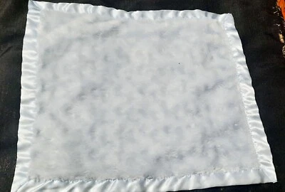 Cobertor adorável George azul cetim acabamento azul redemoinho - Imagem 1 de 4