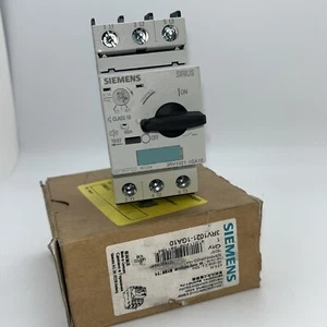 Siemens Sirius 3RV1021-1GA10 3RV1 021-1GA10 E: 06 Leistungsschalter -unused/OVP- - Picture 1 of 2