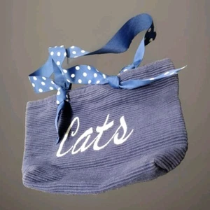 UK Wildcats Kentucky Fan Corduroy Purse Embroidered Bag Homemade - Picture 1 of 11