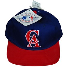 NWT Vintage 1995 1996 California Angels of Anaheim Snapback Hat Universal