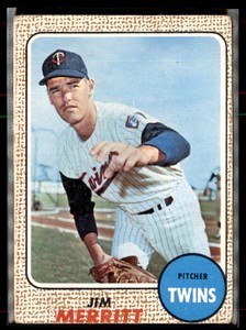 1968 Topps #64 Jim Merritt