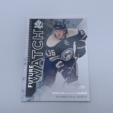2013-14 SP Authentic #251 Jonathan Audy-Marchessault RC /1299 Blue Jackets